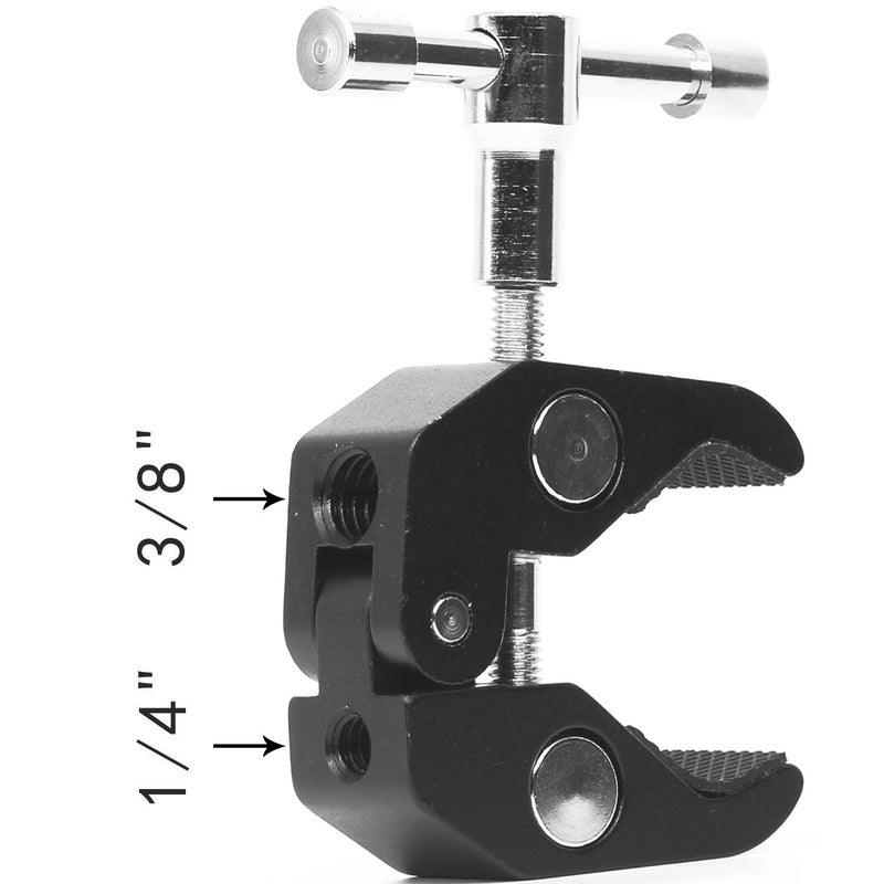 Anwenk Double Ballhead Ball Arm Camera Clamp Mount Monitor Mount Bracket with Super Clamp Compatible with Ronin M Ronin MX Freefly MOVI - Image 5
